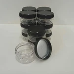 Pet Plastic Single Wall Jar SET/15 Container. Fixed Price $10.00.