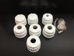 Biotek Microplate Washer Waste Bottle Caps Lids Nalgene Lot. Fixed Price $95.76.