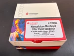 Invitrogen Nitrocellulose Membrane Filter Paper 0.2 Um (83 X 73 Mm) 20/PK LC2000. Fixed Price $76.00.