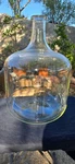 Massive Pyrex 1595-12 Carboy Shaped Solution Bottle Clear Glass 45.5 Gal. Fixed Price $479.00.
