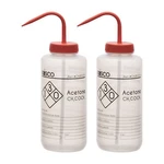 2PK Acetone Wash Bottle, 1000ML Wide Mouth, Pre-labeled Ldpe Eisco Labs. Fixed Price $21.09.