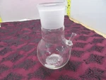 500ML Pyrex Round Flat Bottom Boiling Flask 55/50 Thermometer 4*L-14. Fixed Price $75.00.