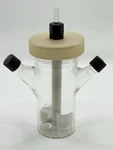Bellco 100ML 3-NECK Pyrex Glass Spinner Flask With Magnetic 1965-00100. Fixed Price $99.99.