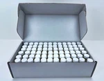 72X 40ML Voa Glass Vials Ptfe Caps Scispec B75540 Lab Sample Bottles Case. Fixed Price $59.99.