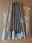 Thomas Pestle Tissue Grinder Assemblies (3) + 6 Extra Pestels. Fixed Price $189.00.