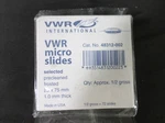 Vwr Precleaned Frosted 25X75MM 1.0MM Thick Micro Slides 48312-002 (72/PACK). Fixed Price $16.59.