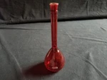 Pyrex 250ML Low Actinic Class Red Glass Tc Volumetric Flask, Fair Cond, 55640. Fixed Price $20.99.