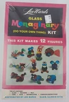 Glass Menaginary Kit, Animal Figures, Lee Wards Factory Sealed Box. Fixed Price $14.99.