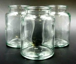 Set Of 3 Wheaton Laboratory #225998 Extra Wide Mouth Specimen Bottles 200ML. Fixed Price $17.99.