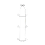 3 Tier Vertical White Rack For Collectible Plates, Plaques, Dishes, & C.... Fixed Price $41.09.