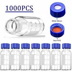 2ML Autosampler Vials+caps Clear Glass Bottles Hplc Fits Agilent Beckman. Fixed Price $132.99.