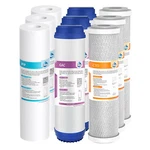 Sediment Gac Cto Carbon Water Filter Cartridges Set For Reverse Osmosis 3-STAGE. Fixed Price $36.93.