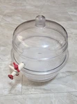 Bel-art "space Saver" Pc Vacuum Desiccator Clear Bottom: 0.20 Cu.ft.. Fixed Price $69.00.