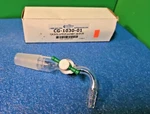 Chemglass CG-1030-01 Flow Control Adapter 90 24/40 Inner Joint 2MM Tef New. Fixed Price $42.00.