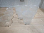 Lot 6X Kartell 500ML & 250ML Graduated Plastic Beaker With Spout Lab Equipment. Fixed Price $15.39.