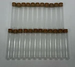 23 Pc Glass Test Tubes Round Bottom Cork Stoppers Clear 6. Fixed Price $24.99.