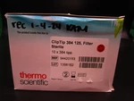 Thermo Scientific 94420153 - Cliptip 125UL Filter Sterile 10X384 Tips. Fixed Price $300.00.
