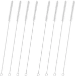 Gfdesign Drinking Straw Cleaning Brushes Set 15" Extra Long Transparent Nylon. Fixed Price $12.35.