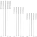 Gfdesign Drinking Straw Cleaning 8"+10"+12" - 15PCS, Transparent Nylon. Fixed Price $11.84.