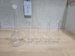 Lot Vwr 4X 89000-264 10ML Graduated Cylinder Class B & 200ML Flask 89041-932. Fixed Price $28.29.