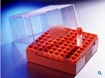 New 10X Corning Freezer Storage Box 81 Places For 5 Ml Tubes Orange Pc. Fixed Price $135.00.