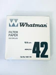 Whatman Quantitative Filter Paper, Ashless, Grade ,1442-125 Lot Of Boxes. Fixed Price $215.99.