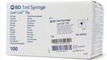 Bd Syringe Ml Luer-lok Tip Sterile Box Of 100 #309628 Brand New EXP.08-2030. Fixed Price $69.99.