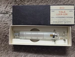 Bd Multifit 20CC Glass Hypodermic Syringe Metal Tip Reusable Becton , Vintage. Fixed Price $20.00.