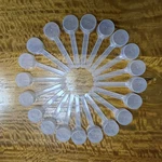 20 Plastic Measuring Scoops 14.8 Cc Measurex Lot Of. Fixed Price $7.49.