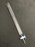 Kontes 136ML Glass Chromatography Column Id X 13"EL Ptfe Stpck B. Fixed Price $99.99.