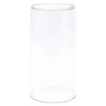 Pioneer Plastics Round Cases For Dolls, Bears, Action Figures, 4"W X 8"H. Fixed Price $36.16.