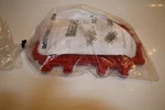 Brandtech Microcentrifuge Racks, 4341002, 13MM, 84 Tubes, 6X14, Red, 5/PACK. Fixed Price $80.00.