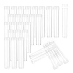 Ph Pandahall 100PCS Clear Plastic Tube Bead Containers, Transparent. Fixed Price $25.49.