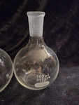 Kimble Kimax 250ML Round Bottom Boiling Flask With Short Neck 24/40 (25285-250). Fixed Price $19.49.