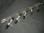 Chemglass 5-PORT Inert Gas Vacuum Manifold With 45 Chem-vac Valves (0-4MM). Fixed Price $479.99.