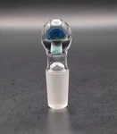 Mushroom 14MM Glass Male Ground Joint Stopper Cap. Fixed Price $19.75.