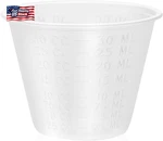 Dealmed Medicine 100 Measuring Cups, Graduated, 1OZ Disposable. Fixed Price $7.80.