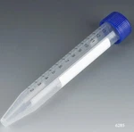 Globe Scientific 6285 Polypropylene Centrifuge Tube Sterile Top Screw Cap 500 Pc. Fixed Price $99.00.