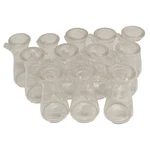 (12) Corning Pyrex Glass 25ML Micro Erlenmeyer Filtering Flask With Sidearm. Fixed Price $61.99.