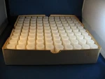 Wheaton Hdpe 20 Ml Vials, 986704, Attached Linerless Caps., Tray Of 100.. Fixed Price $40.00.