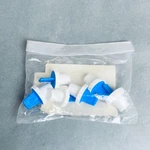 Chemglass #16 Polyethylene Hdpe Pack Of Stoppers. Fixed Price $33.00.