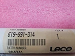 619-591-314 Tube Boros 1.0 Od X 11.39 Leco Usa. Fixed Price $81.30.