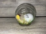 Golf Ball Sand Trap Paperweight Handblown Glass Made In Usa By Eye (E6). Fixed Price $18.14.