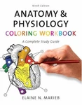 Anatomy & Physiology Coloring Workbook: Complete Study By Elaine N. Marieb New. Fixed Price $79.95.