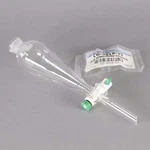 Chemglass 60ML Squibb Separatory Funnel #CG-1742-02. Fixed Price $68.00.