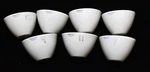 7 Fisherbrand FB-965-M Chemistry Porcelain Crusible. Fixed Price $24.99.