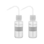 2PK Chemical Wash Bottle, No Label, 250ML - Wide Mouth, Ldpe Eisco Labs. Fixed Price $12.99.