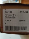 Sarstedt Cell Scraper 16CM 83.1832 Case Of 100. Fixed Price $43.99.