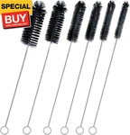 Straw Cleaner SET,6 Piece 12" Long Pipe Tube Bottle Brushes For Cleaning. Fixed Price $15.78.