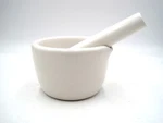 Vintage Coors Pottery 60325 Mortar And 60326 Pestle 750 Ml 3/4" Dia.. Fixed Price $79.95.